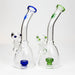 10" bent neck tire diffuser glass bong Bongs ONE