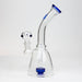 10" bent neck tire diffuser glass bong Bongs ONE