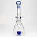 10" bent neck tire diffuser glass bong Bongs ONE