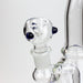 10" bent neck tire diffuser glass bong Bongs ONE