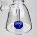 10" bent neck tire diffuser glass bong Bongs ONE