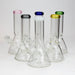 8" Classic beaker glass water bong Glass Bong ONE