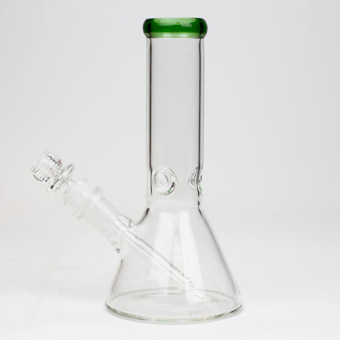 8" Classic beaker glass water bong Glass Bong ONE