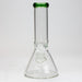 8" Classic beaker glass water bong Glass Bong ONE