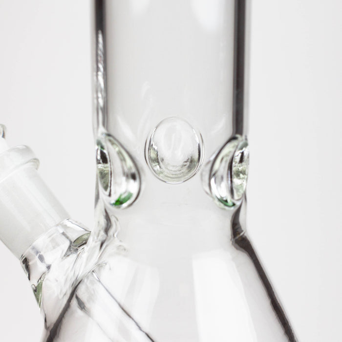 8" Classic beaker glass water bong Glass Bong ONE