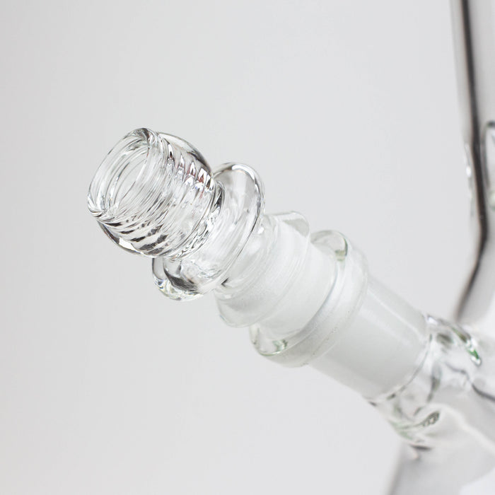 8" Classic beaker glass water bong Glass Bong ONE