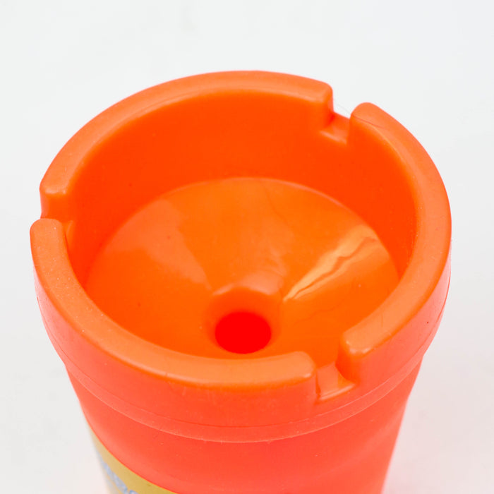 Jumbo Butt Bucket Extinguishing Ashtray Box of 12 Plastic Ashtray BANKA