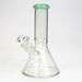 8" Classic beaker glass water bong Glass Bong ONE Jade