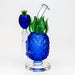 7.5" Pineapple glass water bong Glass Bong ONE Blue
