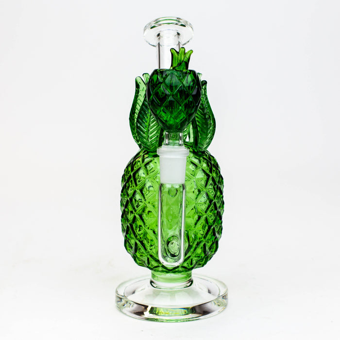 7.5" Pineapple glass water bong Glass Bong ONE