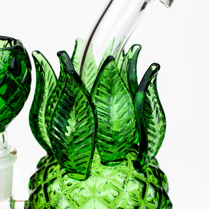 7.5" Pineapple glass water bong Glass Bong ONE