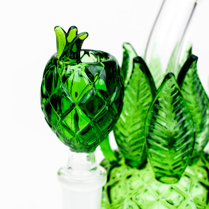 7.5" Pineapple glass water bong Glass Bong ONE
