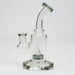 Water Pipe 7 inches rig Glass Rig Honeybee Herb