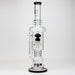 19" Infyniti 7mm flower Diff. and Reverse percolator glass bong Glass Bong ONE