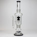 19" Infyniti 7mm flower Diff. and Reverse percolator glass bong Glass Bong ONE
