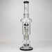 19" Infyniti 7mm flower Diff. and Reverse percolator glass bong Glass Bong ONE