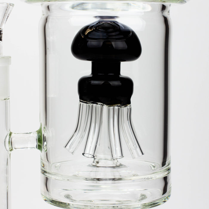 19" Infyniti 7mm flower Diff. and Reverse percolator glass bong Glass Bong ONE