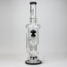 19" Infyniti 7mm flower Diff. and Reverse percolator glass bong Glass Bong ONE