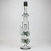 18.5" Infyniti Double ring glass water bong Glass Bong ONE