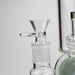 18.5" Infyniti Double ring glass water bong Glass Bong ONE