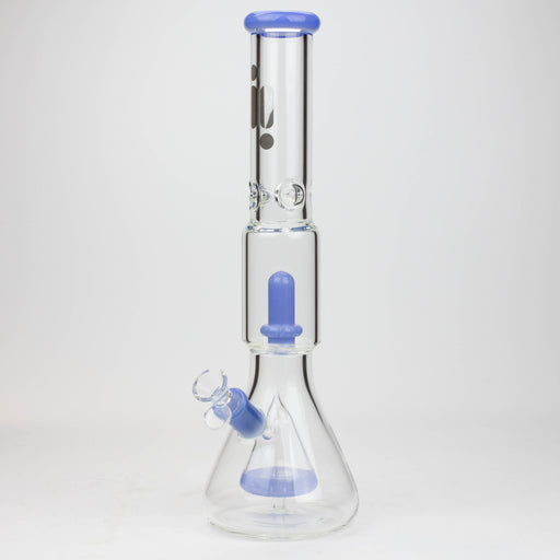 16" Infyniti showerhead percolator with Cone diffuser 7 mm glass bong Bongs ONE Jade Blue
