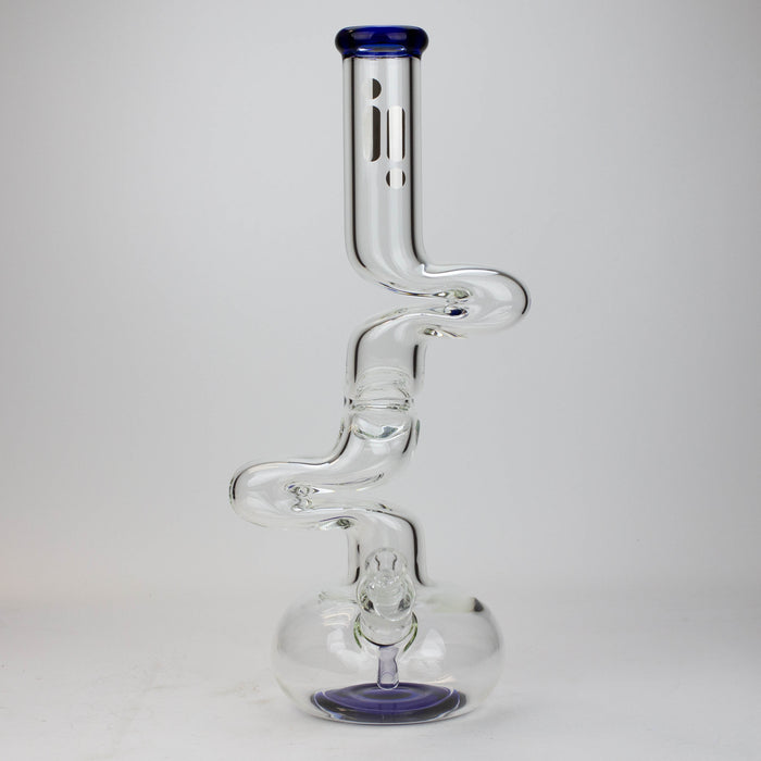 17.5" Infyniti 7mm kink zong glass bong