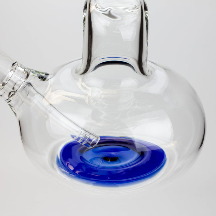 17.5" Infyniti 7mm Zig-zag glass bong