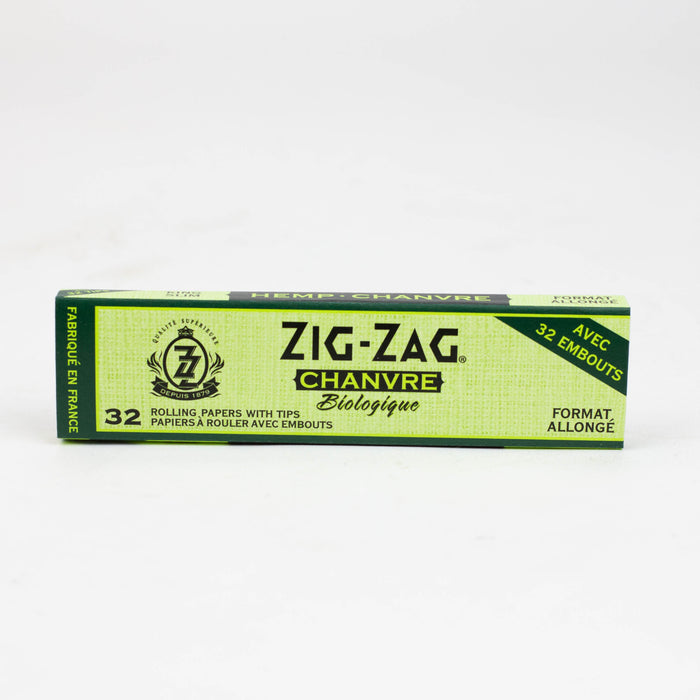Zig Zag Hemp King Slim Papers and Unbleached Tips ROLLING PAPER ONE