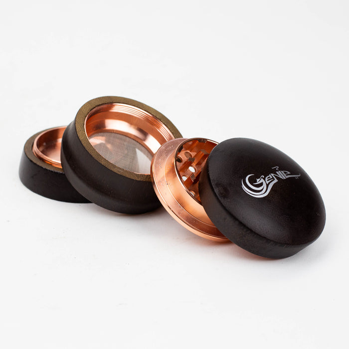 Genie | 4 parts wooden cover grinder [SS-148] Regular Grinder BB Canada