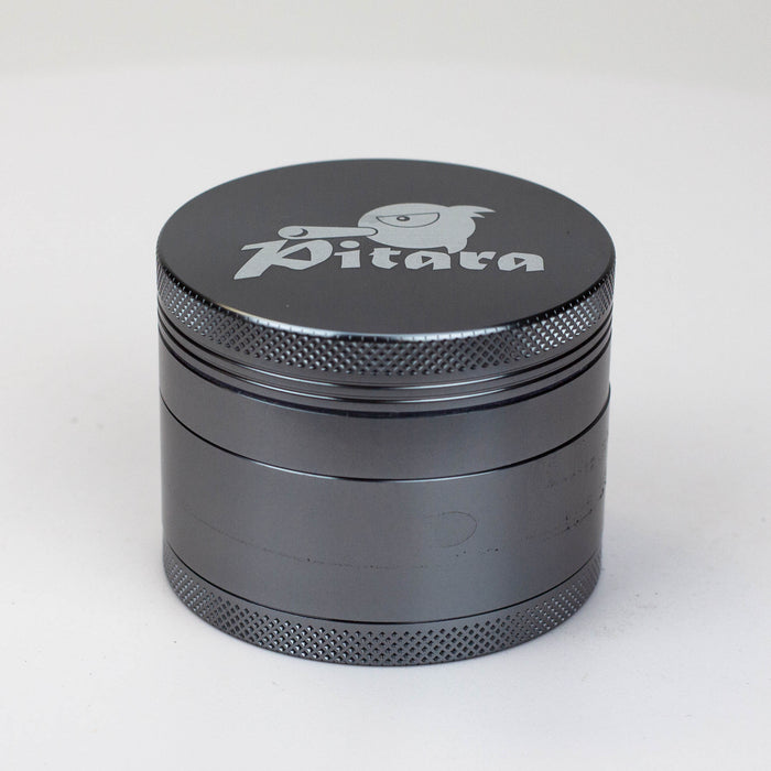 Smoke Pitara - ALUMINUM LARGE (55 mm) HERB GRINDER Regular Grinder Smoke Pitara Grey