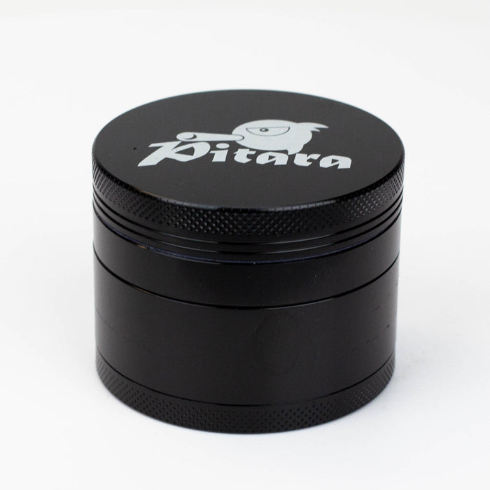 Smoke Pitara - ALUMINUM LARGE (55 mm) HERB GRINDER Regular Grinder Smoke Pitara Black