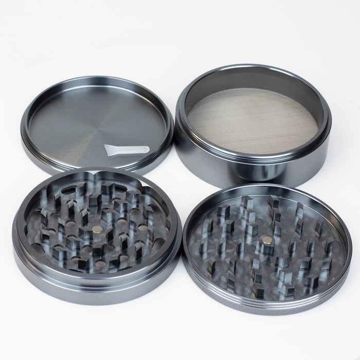 Smoke Pitara - ALUMINUM X-LARGE (100 mm) HERB GRINDER Regular Grinder Smoke Pitara