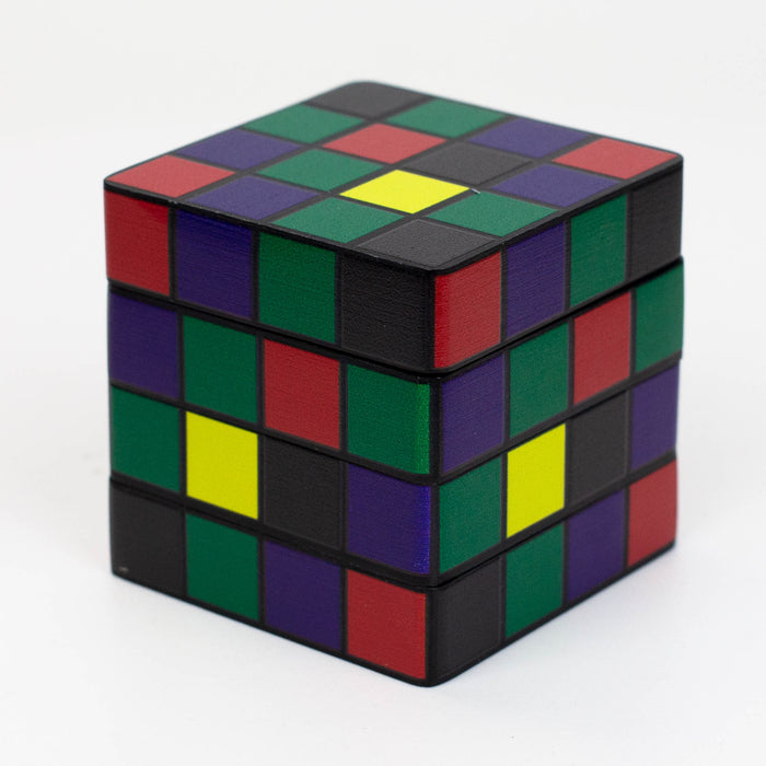 Infyniti Aluminium 50 x50 mm cube 4 parts Grinder ( GR1025 ) Regular Grinder ONE