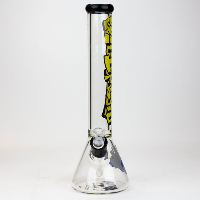 DEATH ROW-15.5" 7 mm Glass water bong by Infyniti [Gin & Juice] Glass Bong ONE