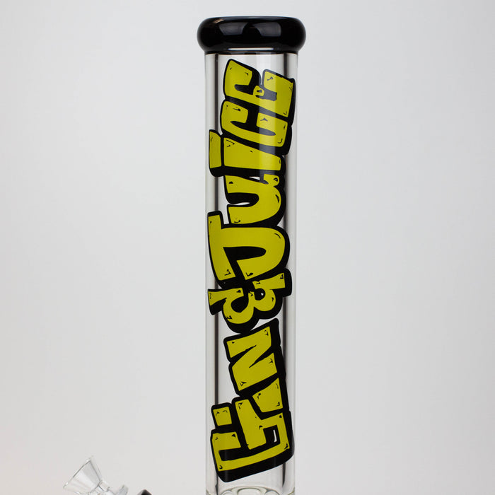 DEATH ROW-15.5" 7 mm Glass water bong by Infyniti [Gin & Juice] Glass Bong ONE