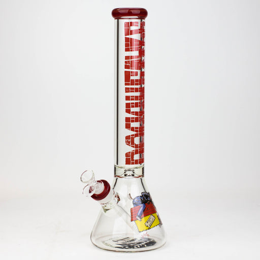 DEATH ROW-15.5" 7 mm Glass water bong by Infyniti [DOGGYSTYLE] Bongs ONE