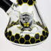 PROTECT YA NECK-15.5" 7 mm tree arm percolator glass bong [Logo] Glass Bong ONE