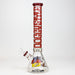 DEATH ROW-15.5" 7 mm Glass water bong by Infyniti [DOGGYSTYLE] Glass Bong ONE
