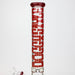 DEATH ROW-15.5" 7 mm Glass water bong by Infyniti [DOGGYSTYLE] Glass Bong ONE