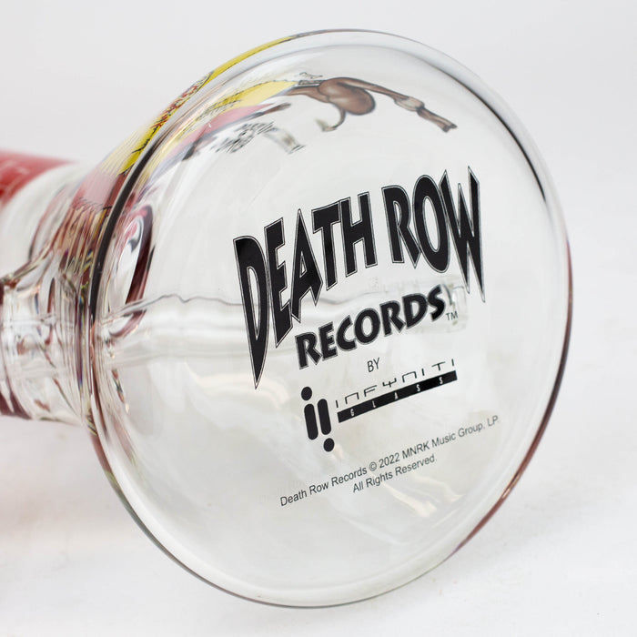 DEATH ROW-15.5" 7 mm Glass water bong by Infyniti [DOGGYSTYLE] Glass Bong ONE
