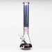 18" Cubic Pattern 7 mm glass water bong Glass Bong ONE Pink