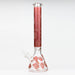 18" Skull Glow in the dark 7 mm glass water bong Glass Bong ONE