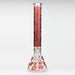 18" Skull Glow in the dark 7 mm glass water bong Glass Bong ONE