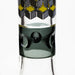 18" Cubic Pattern 7 mm glass water bong Glass Bong ONE