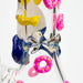 12.5" Resin 3D artwork 7mm glass beaker water bong [TS107] Resin · Silicone · Plastic Bong ONE