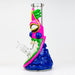 12.5" Resin 3D artwork 7mm glass beaker water bong [TS109] Resin · Silicone · Plastic Bong ONE