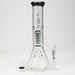 12" Genie-Tree arms color accented glass water bong Glass Bong ONE
