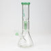 12" Genie-Tree arms color accented glass water bong Glass Bong ONE Jade Green
