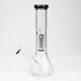 12" Genie-Tree arms color accented glass water bong Glass Bong ONE