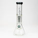 12" Genie-Tree arms color accented glass water bong Glass Bong ONE